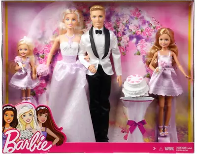 Buy Barbie Wedding Gift Set - Limited Edition Christmas Toy Playset For Girls • 44.99£