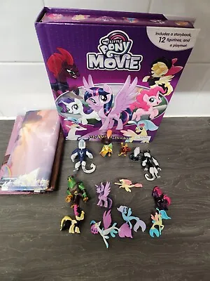 Buy My Little Pony Figures + Activity Book + Playmat. The Movie 2017. Rare Toys  • 18.50£