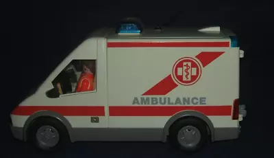 Buy Playmobil Ambulance Playset With Working Lights - Figures + Accessories • 17.99£