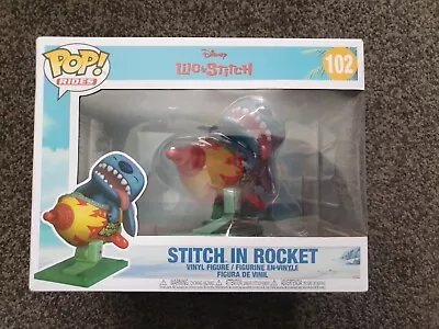 Buy Funko Pop! Rides - Stitch In Rocket Vinyl Figure 102 • 32.99£