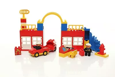 Buy Lego DUPLO Town Fire Set Fire Station Vintage Rare • 53.03£