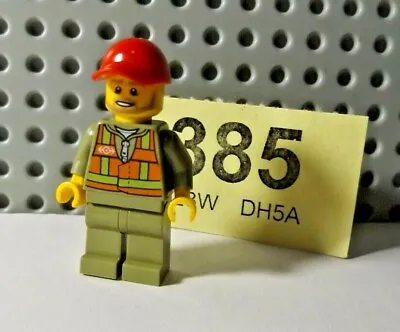 Buy LEGO Train -  TRACK WORKER TREVOR From Set 60198 -new -  REF NMF 385x Dnr • 2£