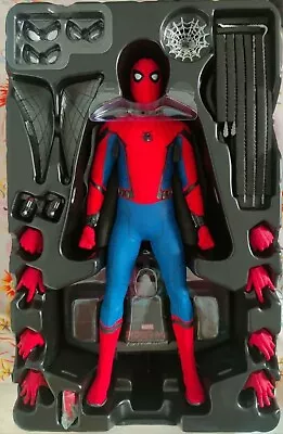 Buy Used Hot Toys Spider Man Movie Promo Edition Far From Home Action Figure MARVEL • 194.04£