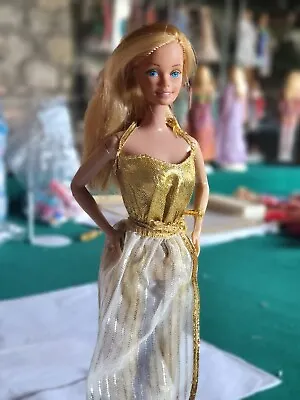 Buy 1980 Mattel Vintage Barbie Golden Dream Superstar • 55.67£