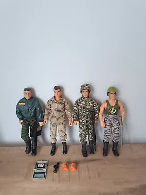 Buy Hasbro Action Man 1990s 4x ARMY SOLDIERS & Accessories Bundle! • 25£
