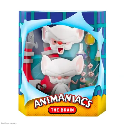 Buy Super7 Warner Bros ANIMANIACS ULTIMATES Wave 1 The Brain Action Figure • 54.99£