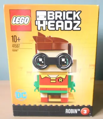 Buy LEGO BRICKHEADZ NUMBER 3 - 41587: Robin, Brand New, Boxed. • 20£
