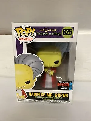 Buy Funko POP #825 Vampire Mr. Burns The Simpsons 2019 • 20£