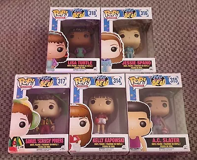 Buy Set Of 5 Saved By The Bell Funko Pop Figures Lot Bunfle Television Screech • 56.99£