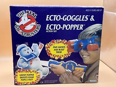 Buy Vintage Kenner Ghostbusters Ecto-goggles And Ecto-popper Unused Contents • 125£