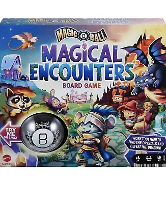 Buy Magic 8 Ball Magical Encounters Board Game With 8 Ball  - NEW • 28.88£