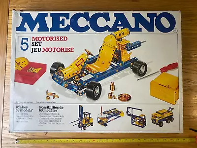 Buy Meccano Motorised Set 5 1978 • 27£