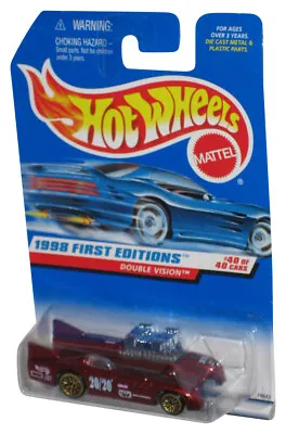 Buy Hot Wheels 1998 First Editions 40/40 Red Double Vision Toy Car #684 • 9.96£