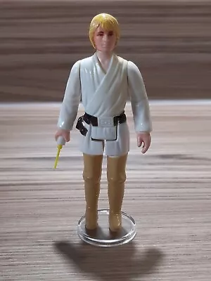 Buy Vintage Star Wars Figure Luke Skywalker 1977 FIRST 12 With Lightsabre • 5.50£