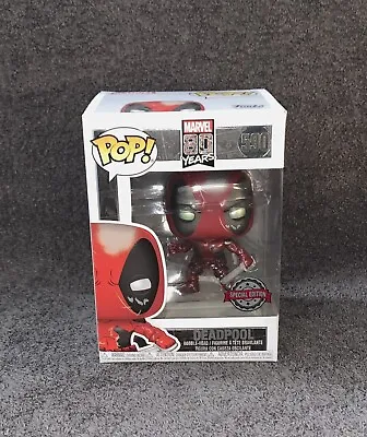 Buy FUNKO POP MARVEL COMICS - No. 590 - SPECIAL EDITION - FIRST APPEARANCE DEADPOOL • 16.50£