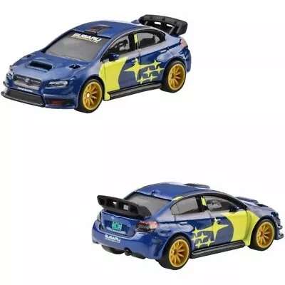 Buy Subaru WRX Impreza STI Blue Rally Car Premium Culture - Hot Wheels • 12.99£