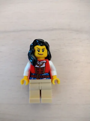 Buy LEGO Pirates Minifigure Lady Anchor Idea067 From 21322 Pirates Of Barracuda Bay • 6.18£