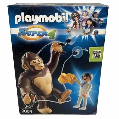 Buy Playmobil Zoo Gorilla Monkey Ape And Doctor Set 9004 Super 4 • 9.99£