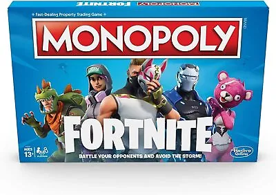 Buy Monopoly Hasbro Gaming Fortnite Edition Board Game • 35.56£