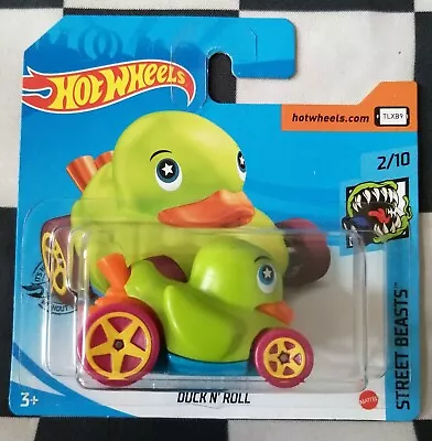 Buy 2020 Hot Wheels Duck N Roll Street Beasts Short Card 132/250 • 14.99£