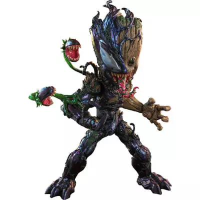 Buy Hot Toys 1/6 Scale Spider Man: Maximum Venom Venomized Groot Action Figure • 269.75£