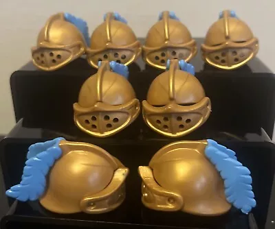 Buy Playmobil 8 Gold Helmets For Knights Romans Greeks 💥NEW FEOM SETS💥 • 4.50£
