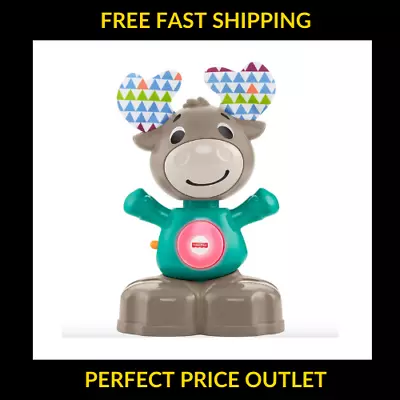 Buy Fisher-Price Linkimals GHR20 Musical Moose Learn & Grow • 14.99£
