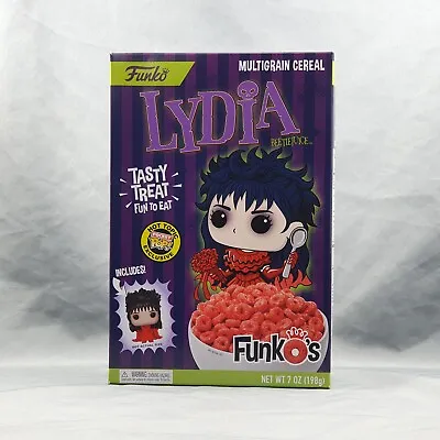 Buy Lydia Funkos Cereal With Pocket Pop Vinyl Figure Breakfast Horror Beetlejuice • 29.99£