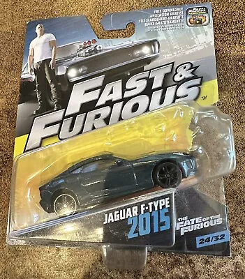 Buy Fast And Furious Jaguar F Type The Fate Of The Furious Car Mattel 1:55 24/32 • 15£
