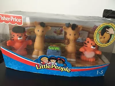 Buy Fisher Price Little People Noah's Ark  Animal Figures Touch Feel Boxed  • 20£