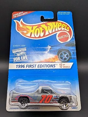 Buy Hot Wheels #367 Chevy 1500 Pickup Truck 1996 First Editions Vintage Release L37 • 7.95£