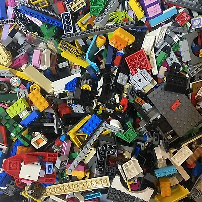 Buy Genuine Lego Bundle 0.5kg-500g Mixed Bricks Parts Pieces Job Lot +2 Figures • 8.99£