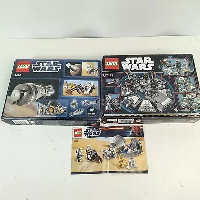 Buy Lego Bundle Starwars 9490 75183 Incomplete • 14.99£