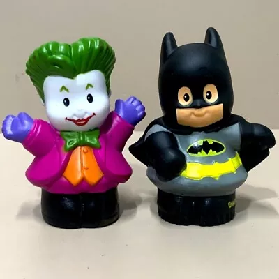 Buy Lot 2pcs Fisher Price Little People DC Super Friends Heroes Batman & Joker Toys  • 7.19£