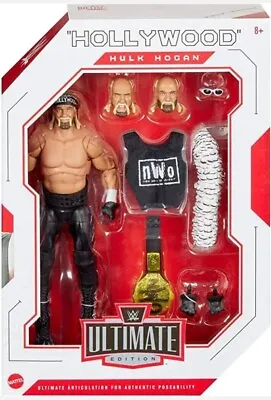 Buy Wwe Mattel Ultimate Edition 7 Hollywood Hulk Hogan Wrestling Figure Brand New • 39.95£