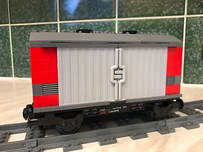 Buy Lego Train  9v Boxcar  From Train Set 7898 (3) • 44.99£