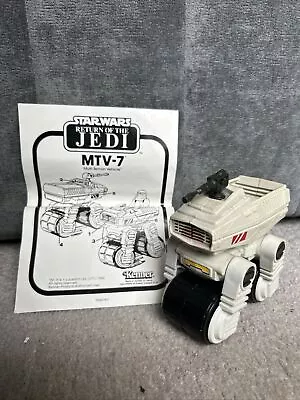 Buy Vintage  Star Wars Mtv 7 Mini Rig  With Instructions • 0.99£