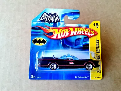 Buy Hot Wheels - Tv Batmobile, Black, Batman, 2007 First Editions, New • 2£