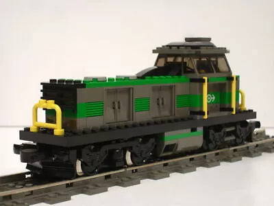 Buy Lego Train 9V Green Cargo Locomotive 4512 ENGINE ONLY With Motor • 92.99£