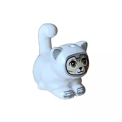 Buy LEGO Animal Friends White Space Cat Jones Dark Tan + Tan Marking Minifigure • 3.95£
