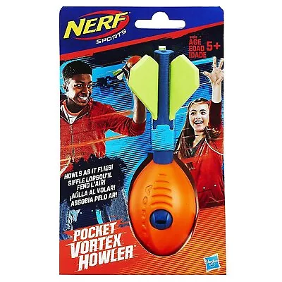 Buy NERF POCKET Vortex Aero Howler Football Rocket Howls As It Flies - Orange B9902 • 9.67£