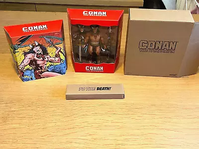 Buy SUPER7 Super 7 CONAN THE BARBARIAN ACTION FIGURE With BONUS BLOODY WEAPONS • 49.99£