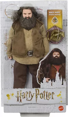 Buy ​Harry Potter Rubeus Hagrid Collectible Detailed Doll 12 In & Baby Dragon Mattel • 19.99£