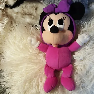 Buy 1990s Walt Disney Mattel Minnie Mouse Glow Baby Musical Plush Soft Toy Light-Up  • 2.50£