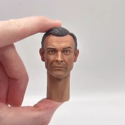 Buy 1/6 Not Hot Toys James Bond Head Sean Connery Goldfinger Head - Big Chief - READ • 50£