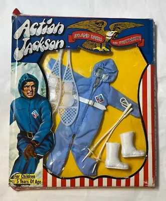 Buy Vintage MEGO ACTION JACKSON SNOWMOBILE OUTFIT Action Figure MIB 1974 • 37.88£