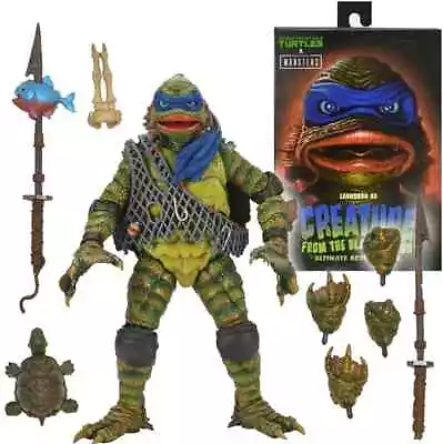 Buy Neca Tmnt Ultimate Leonardo As Creature From Black Lagoon 7  Figure - Preorder • 44.95£