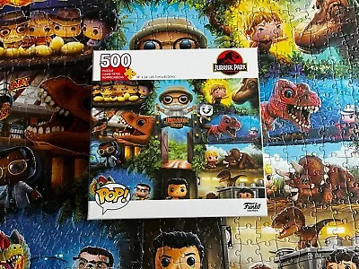 Buy Done And Put Back In Box Jurassic Park 500 Piece Funko Pop Puzzle - UK Based • 10£
