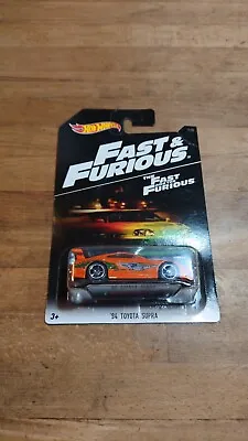 Buy Hot Wheels   The Fast And The Furious  '94 Toyota Supra 1/8 2016 Dvg75 • 66.50£