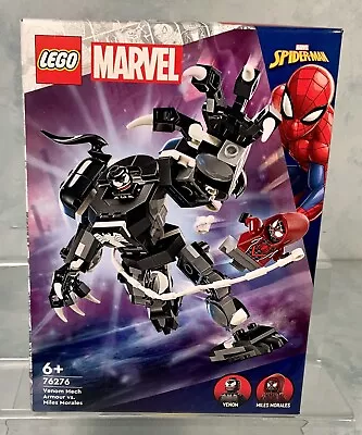 Buy LEGO 76276 Marvel Venom Mech Armor Vs Miles Morales Set New Sealed • 12.95£
